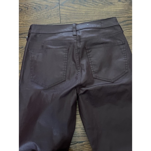 Gap Women's Size 28 / 6 Short Vintage Slim Mid Rise Coated Shiny **Measure 32" - Picture 5 of 9